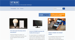 Desktop Screenshot of ictblog.nl