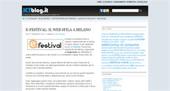 Desktop Screenshot of ictblog.it