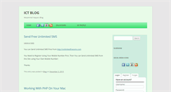 Desktop Screenshot of ictblog.net